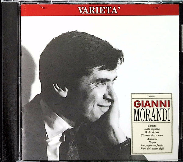 Gianni Morandi - Varieta' CD front cover