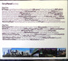 Slinky Planet - Sydney CD back cover with track list