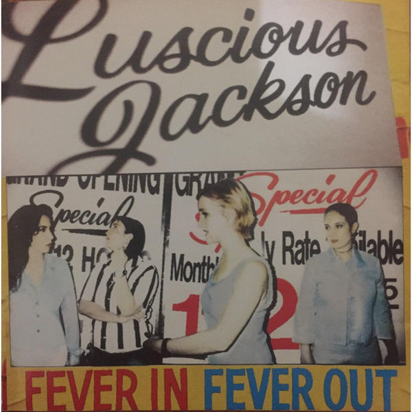 Fever In Fever Out by Luscious Jackson - CD Album Cover
