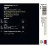 La Mer / Prélude À L'Après-Midi D'un Faune / Nocturnes by Claude Debussy, Chicago Symphony Orchestra, Georg Solti - CD Back Cover