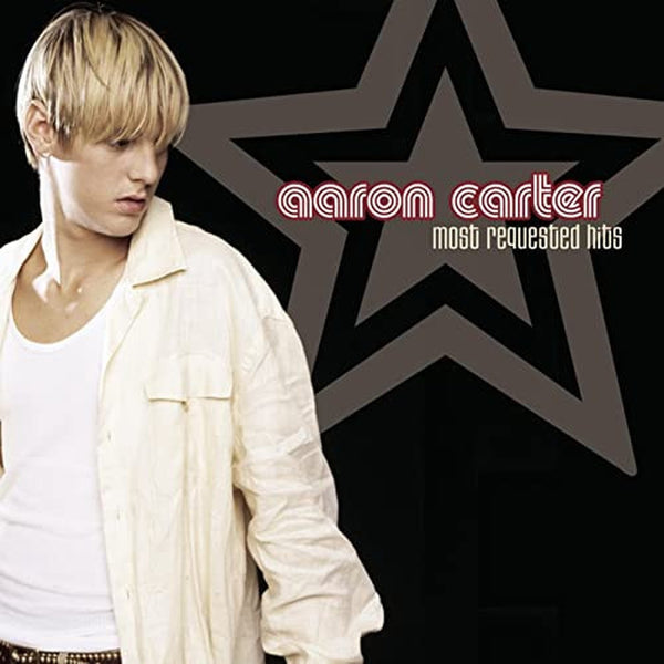 Most Requested Hits by Aaron Carter - CD Album Cover