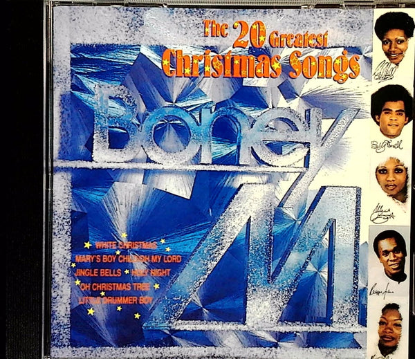 The 20 Greatest Christmas Songs by Boney M. - CD Album Cover