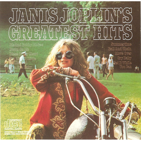 Janis Joplin's Greatest Hits by Janis Joplin - CD Album Cover