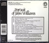 John Williams - Portrait CD back cover with track list