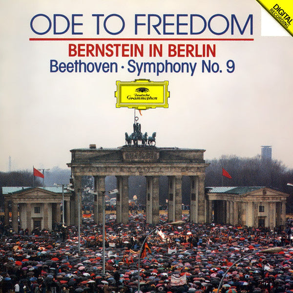 Ode To Freedom · Bernstein In Berlin · Symphony Nr. 9 by Leonard Bernstein, Ludwig Van Beethoven - CD Album Cover