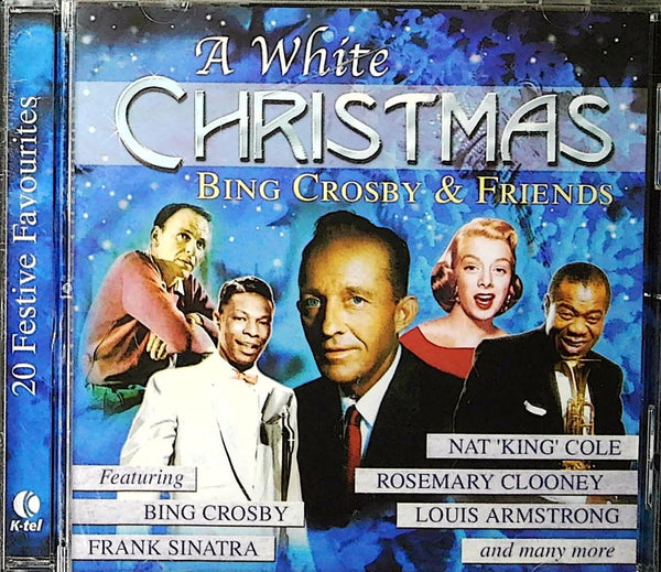 A White Christmas by Bing Crosby - CD Album Cover