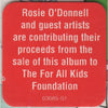 A Rosie Christmas by Rosie O'Donnell - CD Back Cover