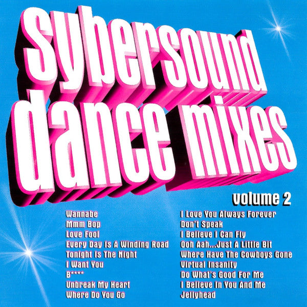 Dance Mixes Volume 2 by Sybersound - CD Album Cover