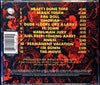 Aerosmith - Permanent Vacation CD back cover with track list