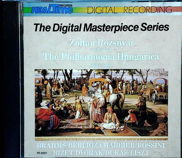 The Digital Masterpiece Series by Zoltan Rozsnyai - CD Album Cover