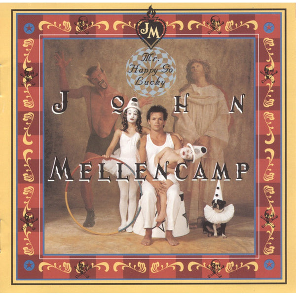 Mr. Happy Go Lucky by John Cougar Mellencamp - CD Album Cover