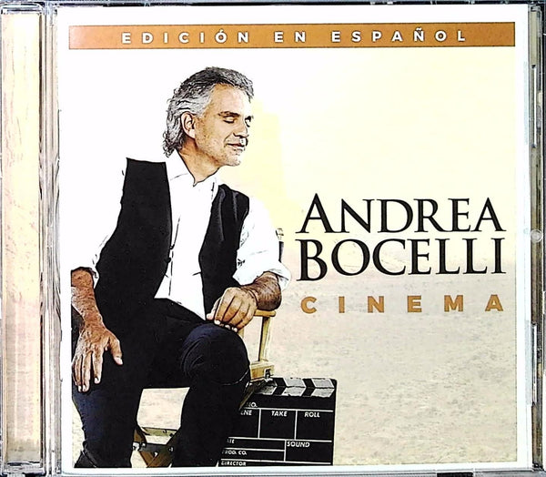 Cinema by Andrea Bocelli - CD Album Cover