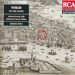 The Four Seasons by Antonio Vivaldi, Salvatore Accardo, Orchestra da Camera Italiana (CD)