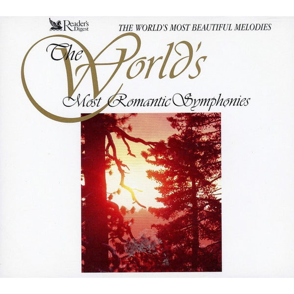 The World's Most Romantic Symphonies by Various - CD Album Cover
