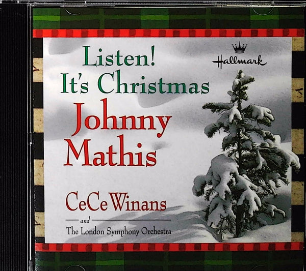 Listen! It's Christmas by Johnny Mathis - CD Album Cover