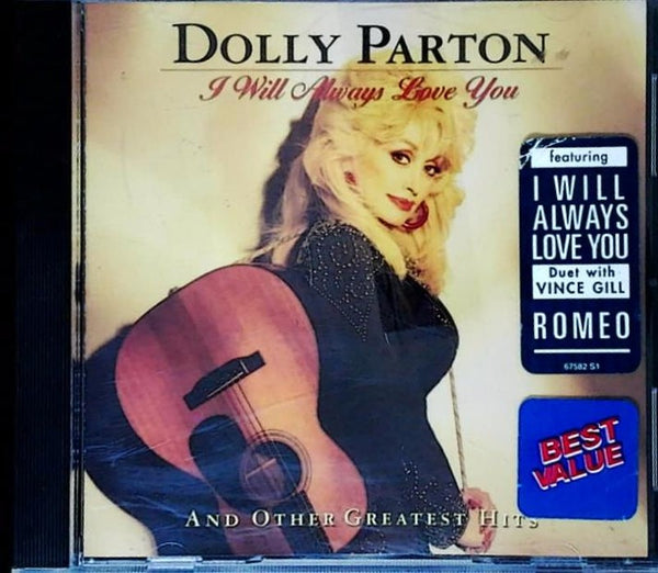 I Will Always Love You And Other Greatest Hits by Dolly Parton - CD Album Cover