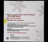 Christmas From The Heart Sampler by David Archuleta - CD Back Cover