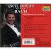 Plays Bach by Angel Romero (2), Johann Sebastian Bach - CD Image