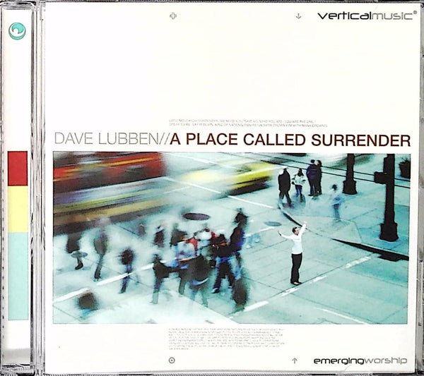 A Place Called Surrender by Dave Lubben - CD Album Cover