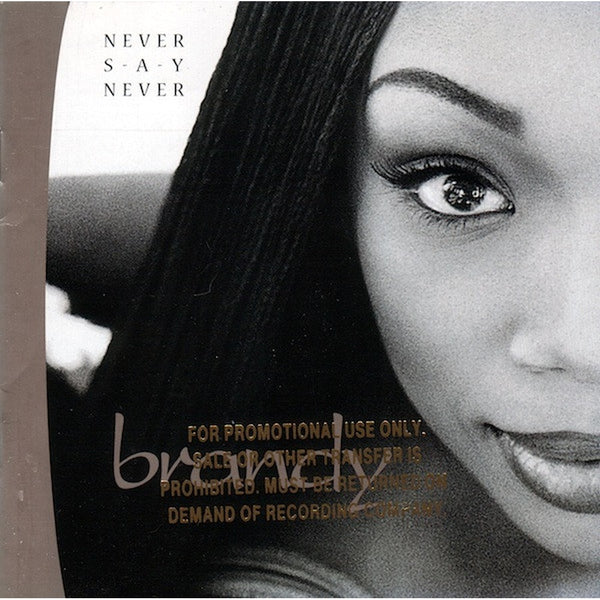 Never Say Never by Brandy (2) - CD Album Cover
