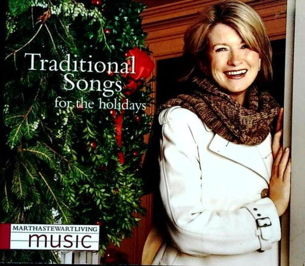 Traditional Songs for the Holidays by Martha Stewart - CD Album Cover