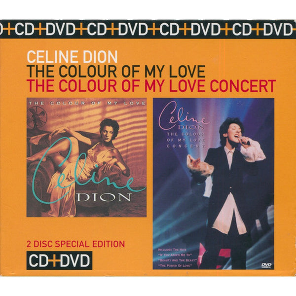 The Colour Of My Love / The Colour Of My Love Concert by Céline Dion - CD Album Cover