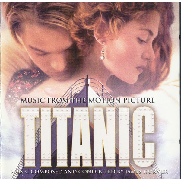 Titanic (Music From The Motion Picture) by James Horner - CD Album Cover