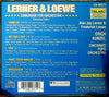 Lerner & Loewe - Songbook for Orchestra (1994) CD back cover with track list