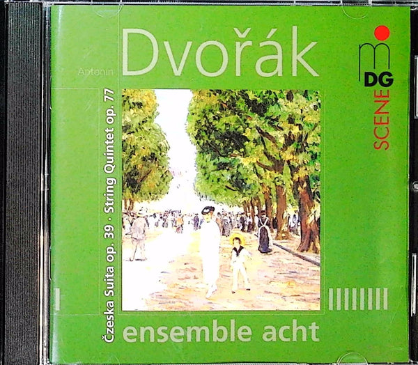 Česká Suita op. 39 · String Quintet op. 77 by Antonín Dvořák - CD Album Cover