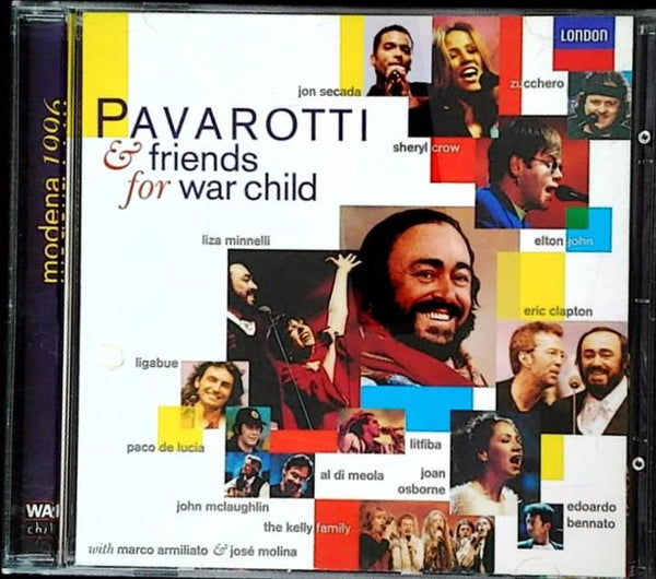 Pavarotti & Friends For War Child by Luciano Pavarotti, Guests - CD Album Cover