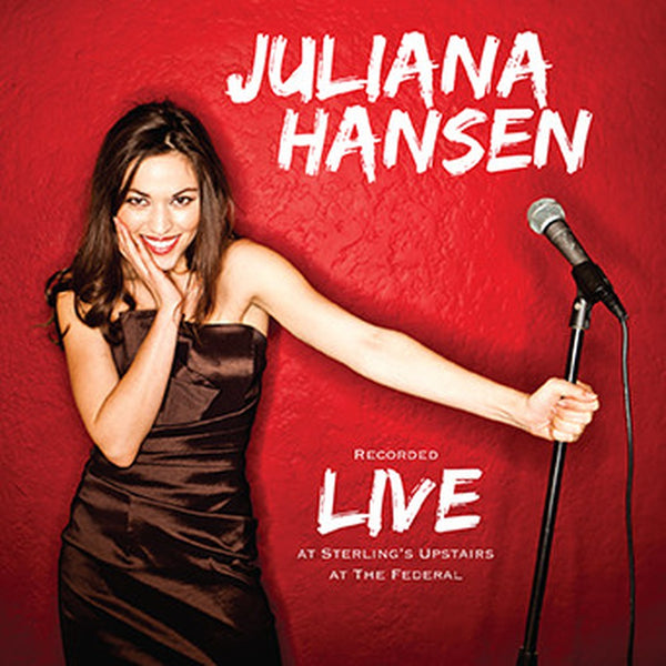 Live by Juliana Hansen - CD Album Cover