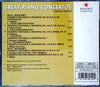 Decca Sound - The Piano Edition by Various - CD Back Cover