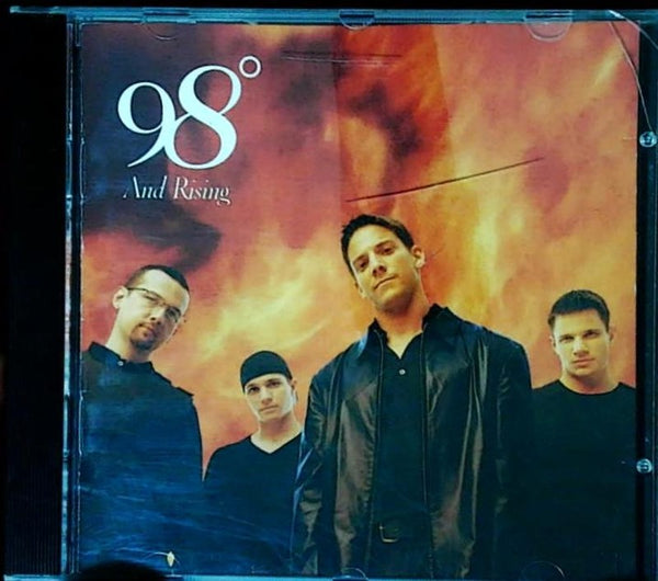 98° And Rising by 98 Degrees - CD Album Cover