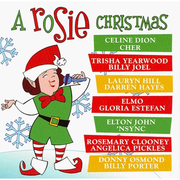 A Rosie Christmas by Rosie O'Donnell - CD Album Cover