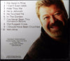 His Hand In Mine by Michael Sandlin - CD Back Cover