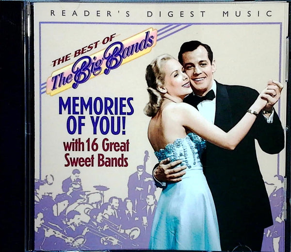 Memories of You! by The Big Bands - CD Album Cover