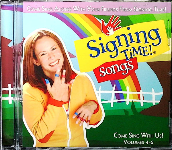 Songs by Signing Time! - CD Album Cover