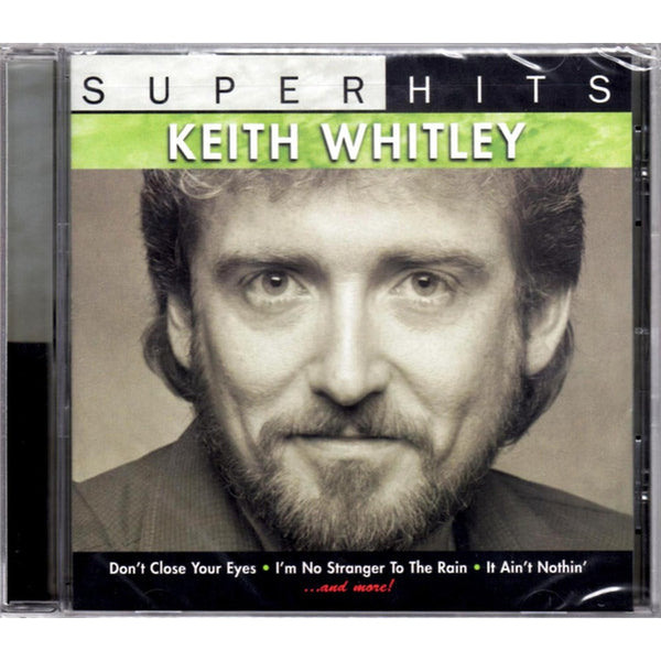 Super Hits by Keith Whitley - CD Album Cover