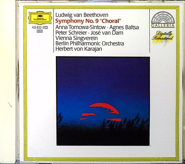 Symphony No. 9 "Choral" by Ludwig van Beethoven - CD Album Cover
