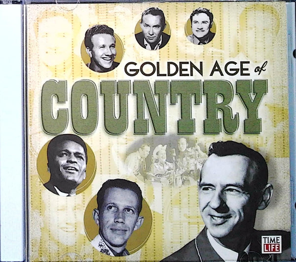 Various - GOLDEN AGE of COUNTRY CD front cover