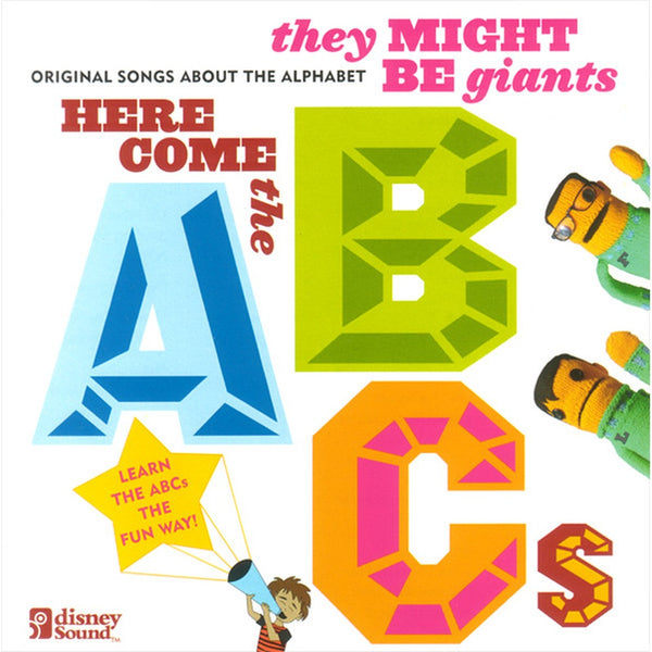 Here Come The ABCs by They Might Be Giants - CD Album Cover