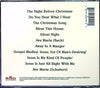 Gladys Knight & The Pips - The Christmas Album CD back cover with track list