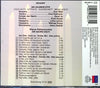 Mozart - Die Zauberflöte CD back cover with track list