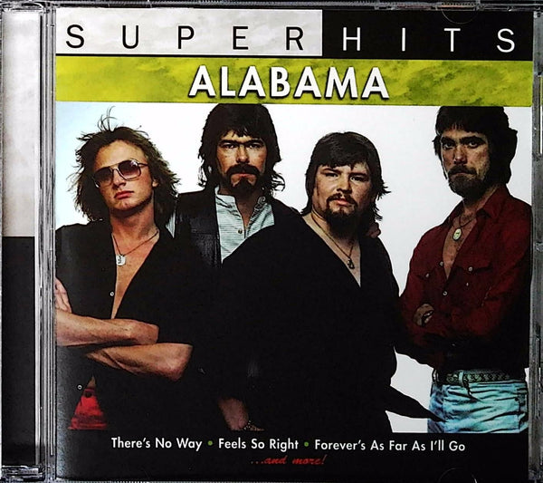 Alabama - Super Hits CD front cover