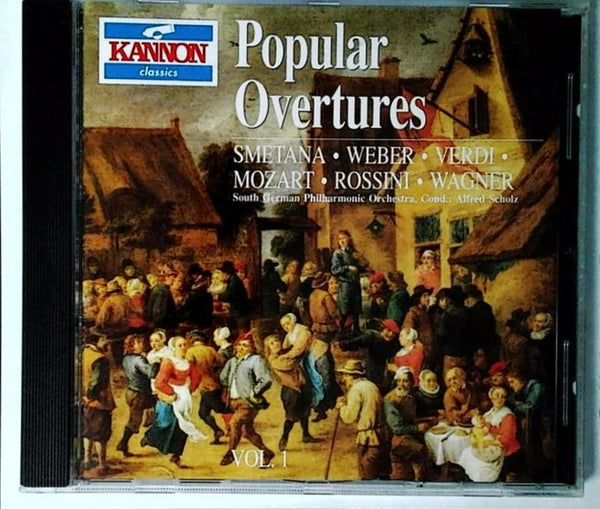 Popular Overtures Vol. 1 by Süddeutsche Philharmonie - CD Album Cover