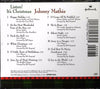 Listen! It's Christmas by Johnny Mathis - CD Back Cover