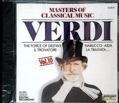 Masters Of Classical Music, Vol.10: Verdi by Giuseppe Verdi (CD)
