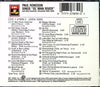 sings "Ol'Man River" and other favorites by PAUL ROBESON - CD Back Cover